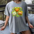 Shamrock Basketball Baseball Drip St Patrick's Day Boys Men Women's Comfort Colors T-Shirt Gray Shamrock Basketball Baseball Drip St Patrick's Day Boys Men Women's Comfort Colors T-Shirt Gray