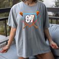 Six Seven 67 Baseball Birthday Boy Men Kids Boys Women's Comfort Colors T-Shirt Gray