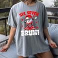 Six Seven 67 Bruh 6 7 Meme Valentine Baseball Drip Boys Kids Women's Comfort Colors T-Shirt Gray