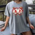 Six Seven 67 Meme Baseball Coquette Bow Valentine Women's Comfort Colors T-Shirt Gray Six Seven 67 Meme Baseball Coquette Bow Valentine Women's Comfort Colors T-Shirt Gray
