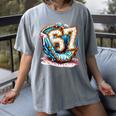 Six Seven Baseball Lifestyle 67 Meme Gen Alpha Slang Premium Tri-Blend Women's Comfort Colors T-Shirt Gray