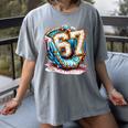 Six Seven Baseball Lifestyle 67 Meme Gen Alpha Slang Women's Comfort Colors T-Shirt Gray