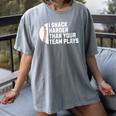 I Snack Harder Than Your Team Plays Baseball Men Women Women's Comfort Colors T-Shirt Gray I Snack Harder Than Your Team Plays Baseball Men Women Women's Comfort Colors T-Shirt Gray