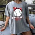Softball Baseball Mom Floral Tee Mother's Day Women's Comfort Colors T-Shirt Gray Softball Baseball Mom Floral Tee Mother's Day Women's Comfort Colors T-Shirt Gray