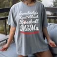 Somebody's Loudmouth Baseball Mom Mothers Day Baseball Women's Comfort Colors T-Shirt Gray Somebody's Loudmouth Baseball Mom Mothers Day Baseball Women's Comfort Colors T-Shirt Gray