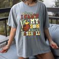 Sorry I Can't My Son Has Baseball Mother’s Day Baseball Mom Women's Comfort Colors T-Shirt Gray