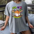 Spooky Halloween Baseball Ice Cream Dripping Six Seven 6 7 Women's Comfort Colors T-Shirt Gray