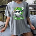 St Patrick Day Baseball Drip Ice Cream Baseball Player Men Women's Comfort Colors T-Shirt Gray St Patrick Day Baseball Drip Ice Cream Baseball Player Men Women's Comfort Colors T-Shirt Gray