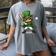 St Patrick’s Day Leprechaun Baseball Irish Graphic Women's Comfort Colors T-Shirt Gray St Patrick’s Day Leprechaun Baseball Irish Graphic Women's Comfort Colors T-Shirt Gray