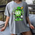 St Patricks Day Shamrock Baseball Drip Icecream Irish Boys Women's Comfort Colors T-Shirt Gray St Patricks Day Shamrock Baseball Drip Icecream Irish Boys Women's Comfort Colors T-Shirt Gray