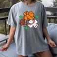 St Patricks Day Shamrock Basketball Baseball Men Boys Kids Women's Comfort Colors T-Shirt Gray St Patricks Day Shamrock Basketball Baseball Men Boys Kids Women's Comfort Colors T-Shirt Gray