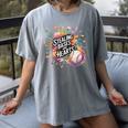Stealing Bases And Hearts Baseball Puns Sports Women's Comfort Colors T-Shirt Gray Stealing Bases And Hearts Baseball Puns Sports Women's Comfort Colors T-Shirt Gray