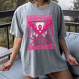 Strike Out Breast Cancer Baseball Ice Cream Drip Women's Comfort Colors T-Shirt Gray Strike Out Breast Cancer Baseball Ice Cream Drip Women's Comfort Colors T-Shirt Gray