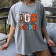 I Survived 100 Days Baseball Football Basketball School Kids Women's Comfort Colors T-Shirt Gray I Survived 100 Days Baseball Football Basketball School Kids Women's Comfort Colors T-Shirt Gray