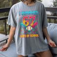 I Survived 67 Days Of School Baseball Drip Six Seven Meme Women's Comfort Colors T-Shirt Gray