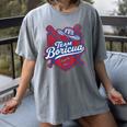 Team Boricua Puerto Rico Baseball Coqui Frog Pava Hat Fan Women's Comfort Colors T-Shirt Gray Team Boricua Puerto Rico Baseball Coqui Frog Pava Hat Fan Women's Comfort Colors T-Shirt Gray