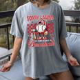 Valentine My Heart Belongs Baseball Lover Boy Men Women's Comfort Colors T-Shirt Gray