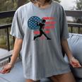 Valentines Baseball Batter Silhouette Heart Men Boys Kid Women's Comfort Colors T-Shirt Gray