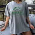Wizard Of Oz Emerald City Baseball Costume Halloween Women's Comfort Colors T-Shirt Gray