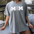 Women Baseball Mom Women's Comfort Colors T-Shirt Gray Women Baseball Mom Women's Comfort Colors T-Shirt Gray