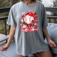 Women's Baseball Drip Ice Cream Boys Kids Youth Valentines Women's Comfort Colors T-Shirt Gray Women's Baseball Drip Ice Cream Boys Kids Youth Valentines Women's Comfort Colors T-Shirt Gray