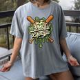 Women's Baseball Life Style 101 Apparel Youth Drip Baseball Boys Kid Women's Comfort Colors T-Shirt Gray Women's Baseball Life Style 101 Apparel Youth Drip Baseball Boys Kid Women's Comfort Colors T-Shirt Gray