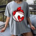 Womens Custom Baseball Mom Number 11 Heart For Mom Mommy Women's Comfort Colors T-Shirt Gray Womens Custom Baseball Mom Number 11 Heart For Mom Mommy Women's Comfort Colors T-Shirt Gray