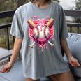 Women's Valentines Day Baseball Boys Ice Cream Drip Heart Youth Kids Women's Comfort Colors T-Shirt Gray Women's Valentines Day Baseball Boys Ice Cream Drip Heart Youth Kids Women's Comfort Colors T-Shirt Gray