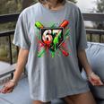 Xmas Baseball Six Seven 67 Meme Ice Cream Drip Men Women Women's Comfort Colors T-Shirt Gray Xmas Baseball Six Seven 67 Meme Ice Cream Drip Men Women Women's Comfort Colors T-Shirt Gray