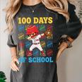 100 Days Of School Baseball Bat 100th Day Of School Boys Women's Comfort Colors T-Shirt Pepper