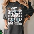 100 Days Of School Baseball Bat 100th Day Of School Women's Comfort Colors T-Shirt Pepper 100 Days Of School Baseball Bat 100th Day Of School Women's Comfort Colors T-Shirt Pepper