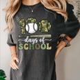 100 Days Of School Baseball Camo Art For Boys Kids Students Women's Comfort Colors T-Shirt Pepper 100 Days Of School Baseball Camo Art For Boys Kids Students Women's Comfort Colors T-Shirt Pepper