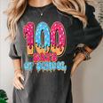 100 Days Of School Baseball Drip 100th Day Of School Women's Comfort Colors T-Shirt Pepper
