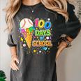 100 Days Of School Baseball Ice Cream Drip Boys Kids Player Women's Comfort Colors T-Shirt Pepper 100 Days Of School Baseball Ice Cream Drip Boys Kids Player Women's Comfort Colors T-Shirt Pepper