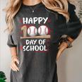 100 Days Of School Baseball Theme Kids Teens Boys 100th Day Women's Comfort Colors T-Shirt Pepper 100 Days Of School Baseball Theme Kids Teens Boys 100th Day Women's Comfort Colors T-Shirt Pepper