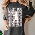 100 Days Of School Boys Kids 100th Day Balls For Baseball Women's Comfort Colors T-Shirt Pepper