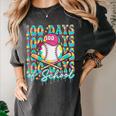 100 Days Of School Drip Baseball 100th Day Baseball School Women's Comfort Colors T-Shirt Pepper 100 Days Of School Drip Baseball 100th Day Baseball School Women's Comfort Colors T-Shirt Pepper