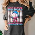 100 Days Smarter Baseball Drip Boys 100 Days Of School Kids Women's Comfort Colors T-Shirt Pepper 100 Days Smarter Baseball Drip Boys 100 Days Of School Kids Women's Comfort Colors T-Shirt Pepper