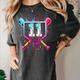 11th Birthday Boys Baseball Ice Cream Drip Boys Baseball Women's Comfort Colors T-Shirt Pepper 11th Birthday Boys Baseball Ice Cream Drip Boys Baseball Women's Comfort Colors T-Shirt Pepper