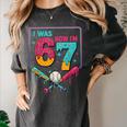 I Was 6 Now Im 7 Ice Cream Drip Baseball For Men Women Kids Women's Comfort Colors T-Shirt Pepper