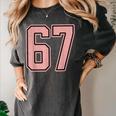 6 7 Number 67 Baseball Meme Tee For Women Women's Comfort Colors T-Shirt Pepper 6 7 Number 67 Baseball Meme Tee For Women Women's Comfort Colors T-Shirt Pepper