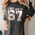 I Was 6 Now I'm 7 Year Old Birthday 67 Meme Baseball Bday Women's Comfort Colors T-Shirt Pepper I Was 6 Now I'm 7 Year Old Birthday 67 Meme Baseball Bday Women's Comfort Colors T-Shirt Pepper