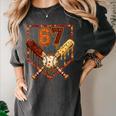 67 Baseball Drip Thanksgiving Six Seven Boys Teens Kids Women's Comfort Colors T-Shirt Pepper