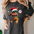 67 Gingerbread Man Playing Baseball Christmas 6 7 Meme Women's Comfort Colors T-Shirt Pepper 67 Gingerbread Man Playing Baseball Christmas 6 7 Meme Women's Comfort Colors T-Shirt Pepper