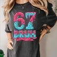 67 Ice Cream Drip Baseball For Men Women Kids Women's Comfort Colors T-Shirt Pepper