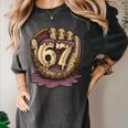 67 Ice Cream Drip Six Seven Baseball Premium Tri-Blend Women's Comfort Colors T-Shirt Pepper 67 Ice Cream Drip Six Seven Baseball Premium Tri-Blend Women's Comfort Colors T-Shirt Pepper