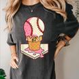 67 Tee Baseball Creamy Dripping Graphic Sixty-Seven Clothes Women's Comfort Colors T-Shirt Pepper 67 Tee Baseball Creamy Dripping Graphic Sixty-Seven Clothes Women's Comfort Colors T-Shirt Pepper