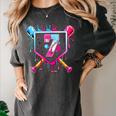 7th Birthday Boys Baseball Ice Cream Drip Boys Baseball Women's Comfort Colors T-Shirt Pepper 7th Birthday Boys Baseball Ice Cream Drip Boys Baseball Women's Comfort Colors T-Shirt Pepper