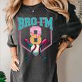 8th Birthday Boy Bro I'm 8 Years Old Baseball Theme Women's Comfort Colors T-Shirt Pepper 8th Birthday Boy Bro I'm 8 Years Old Baseball Theme Women's Comfort Colors T-Shirt Pepper