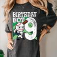 9th Birthday Baseball Birthday Party 9th Birthday Boy Women's Comfort Colors T-Shirt Pepper